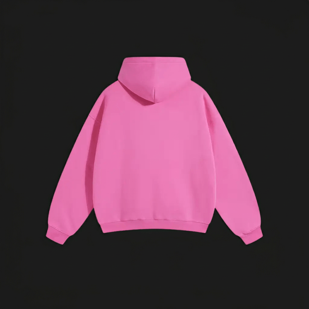Women's Pink Oversized Hoodie