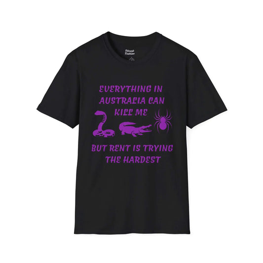 Purple Rent Is Trying The Hardest Tee