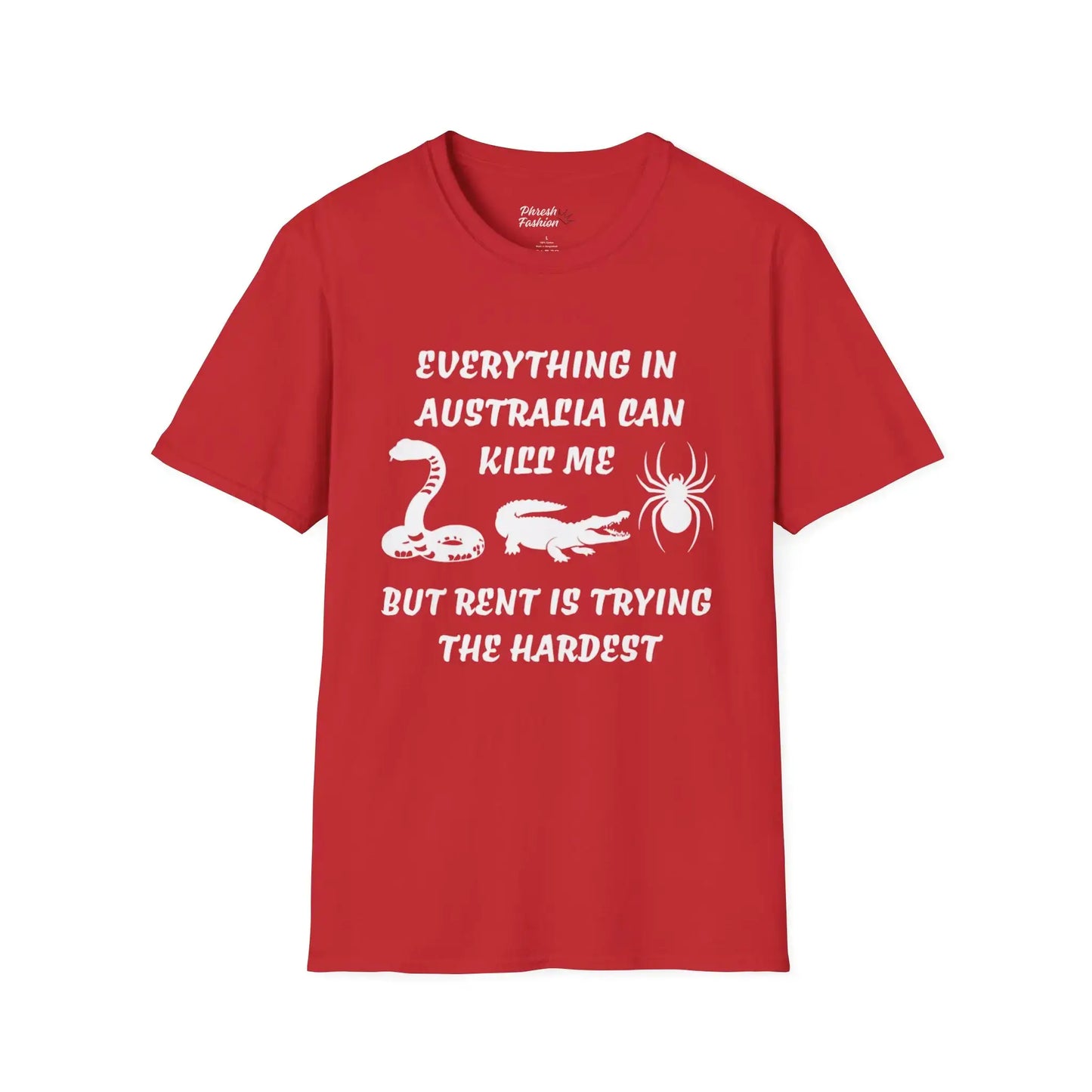 White Rent Is Trying The Hardest Tee