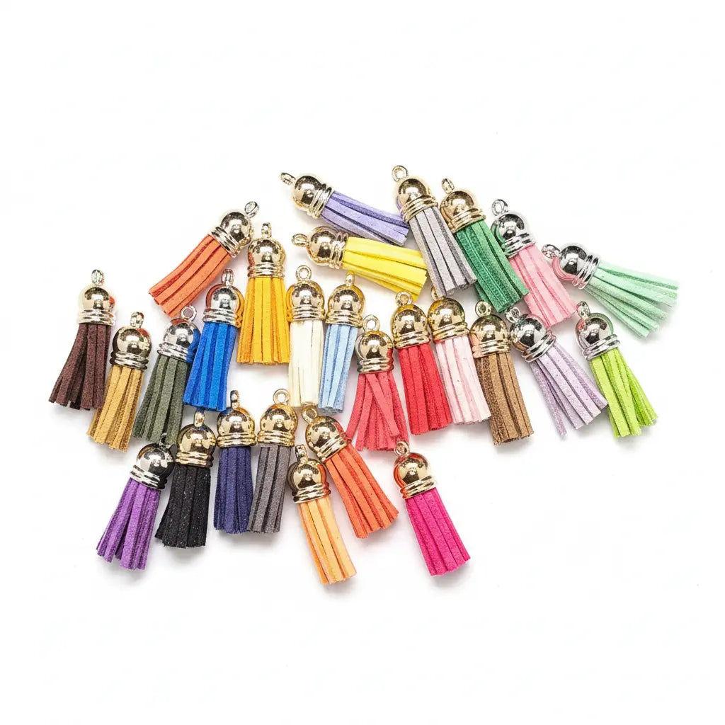 Personalised Letter Keyring – Tassel charm options | Phresh Fashion