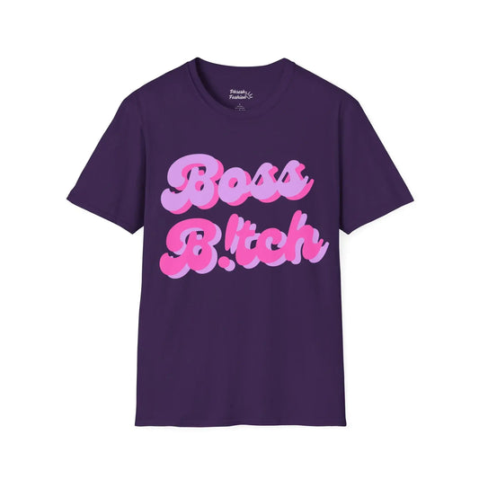 Purple Boss Statement Tee Phresh Fashion