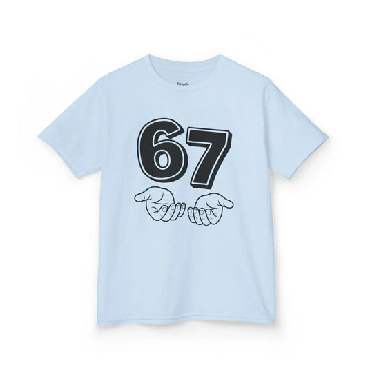 Kids Graphic Tee — '6 7' Retro Design - Phresh Fashion 