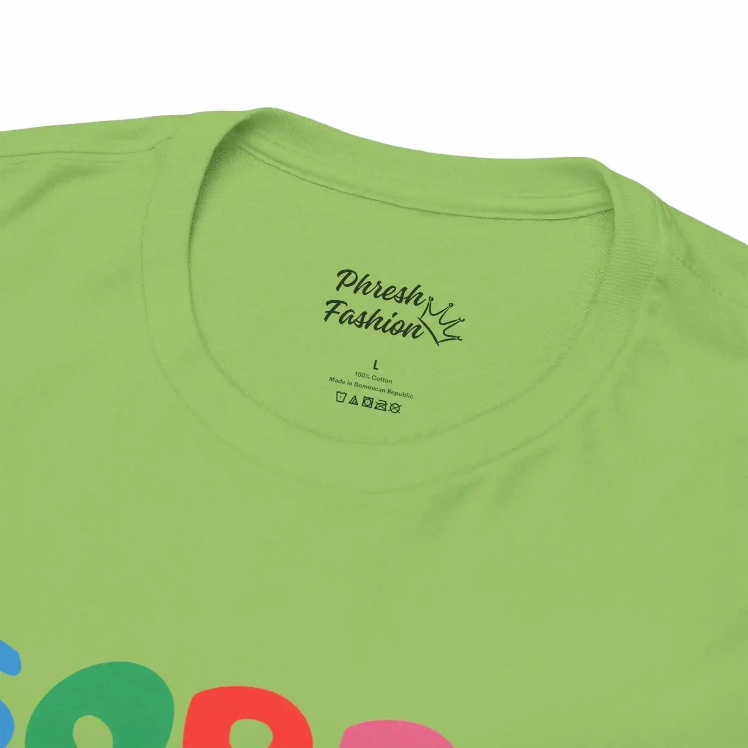 Close up green Sorry For What My Face Said Tee