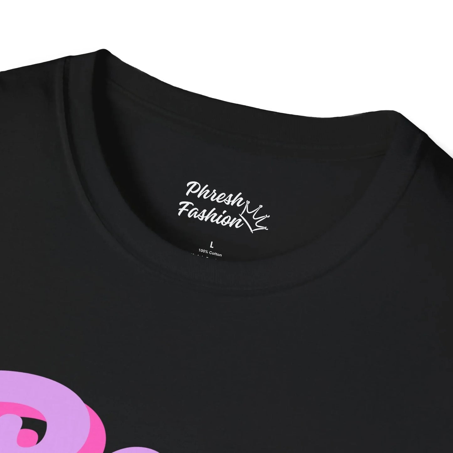 Boss B!tch T-Shirt — Pink 3D Script Statement Tee - Phresh Fashion 