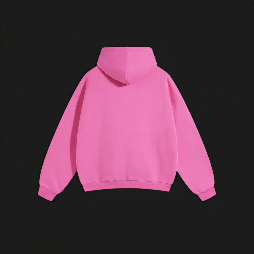 Pink Oversized Hoodie