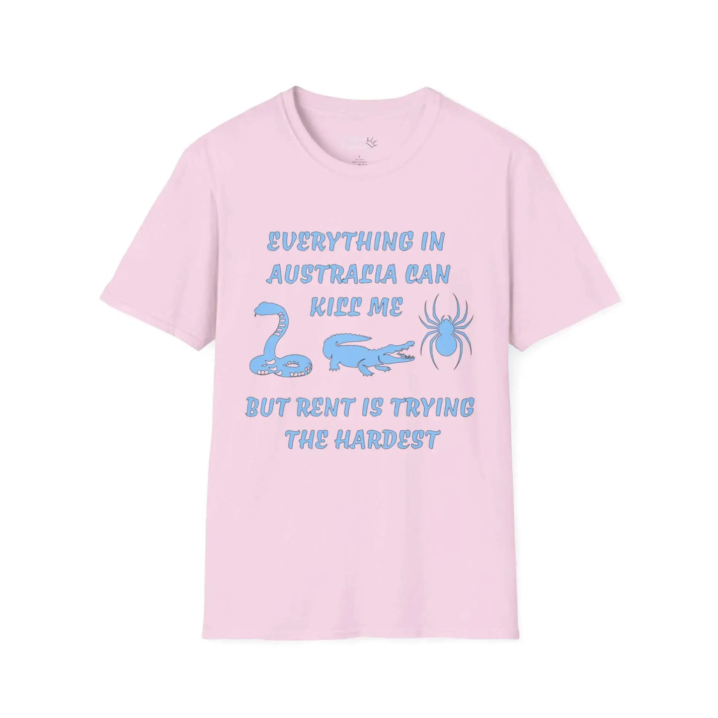 Blue Rent Is Trying The Hardest Tee