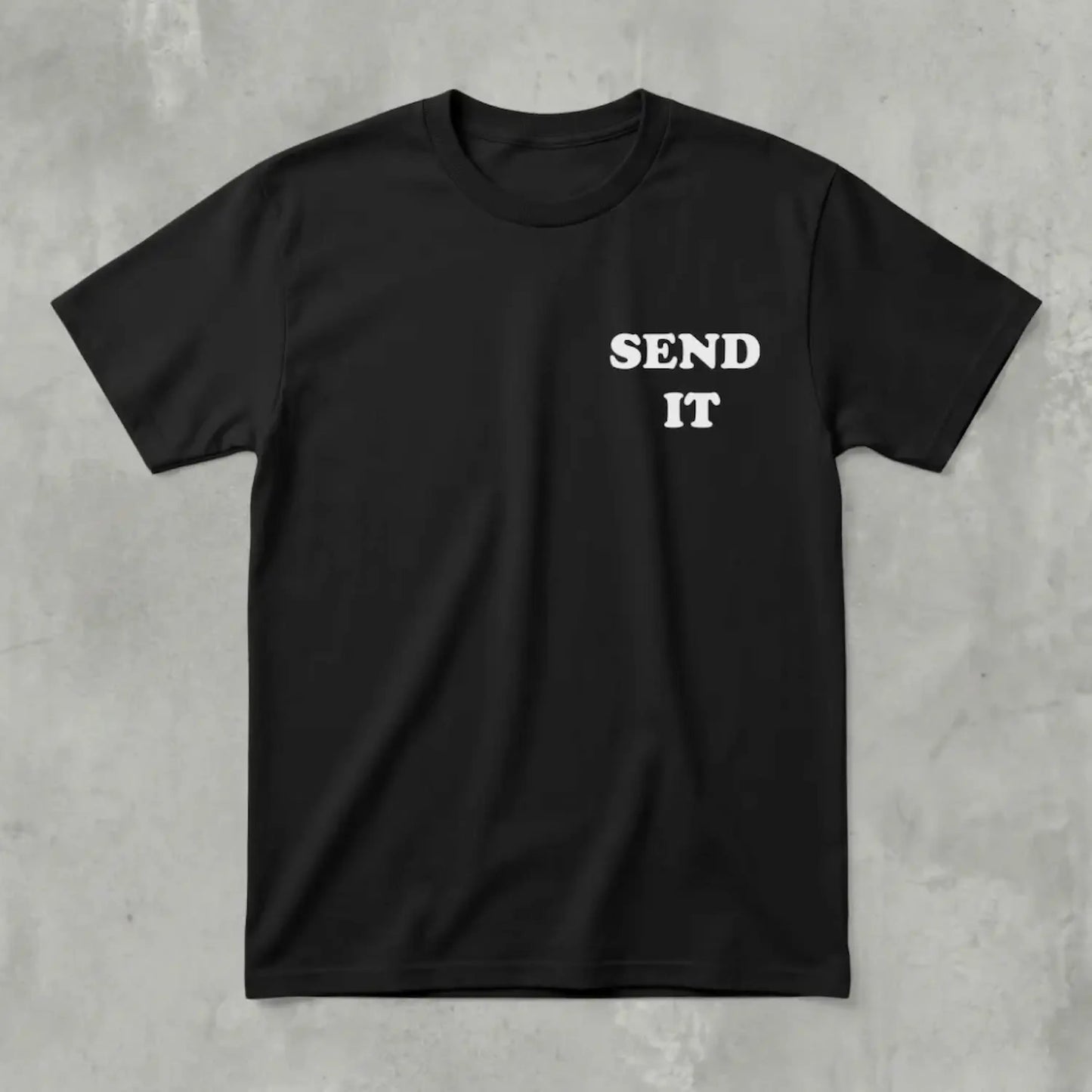 Just Send It Tee – Back view | Phresh Fashion