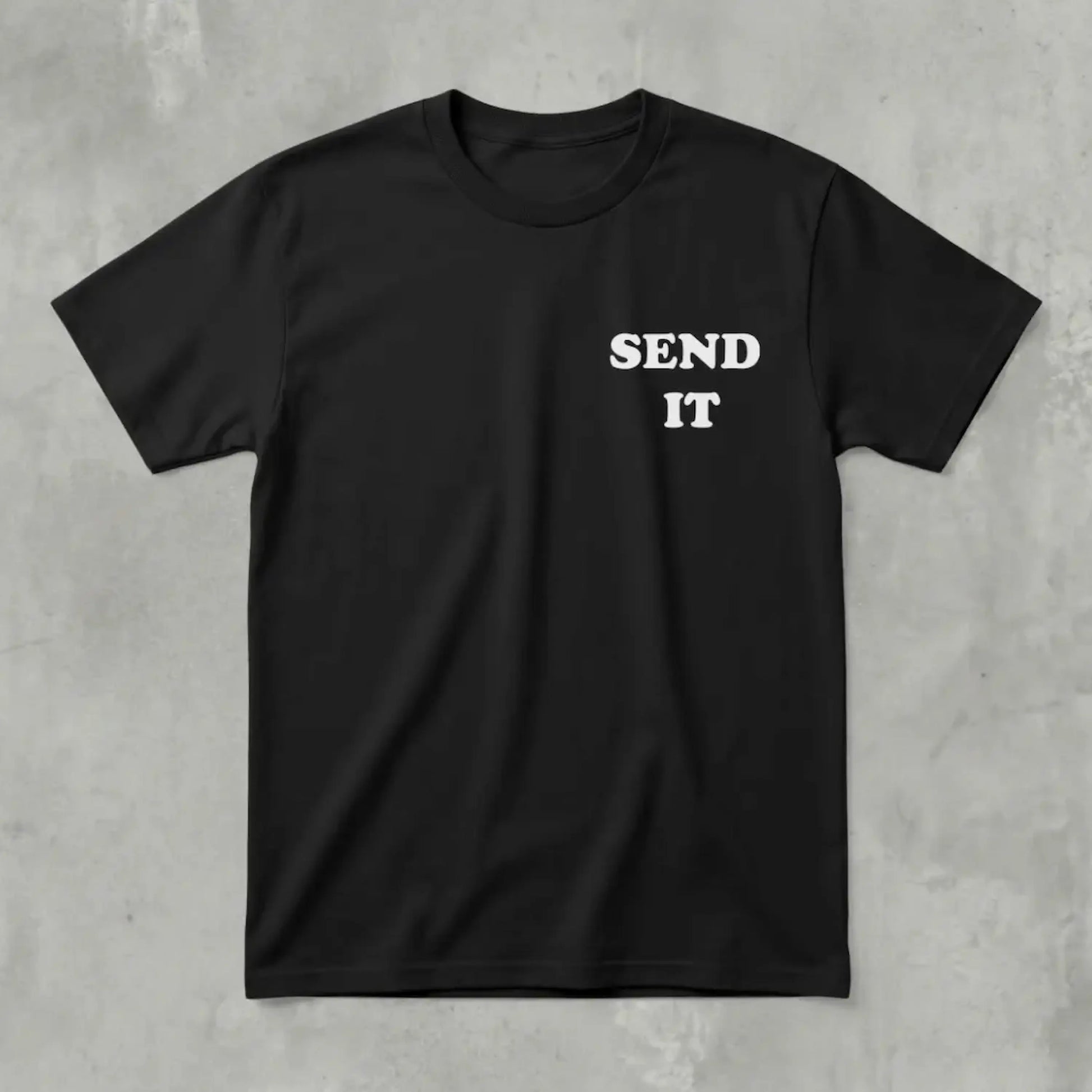 Just Send It Tee – Back view | Phresh Fashion