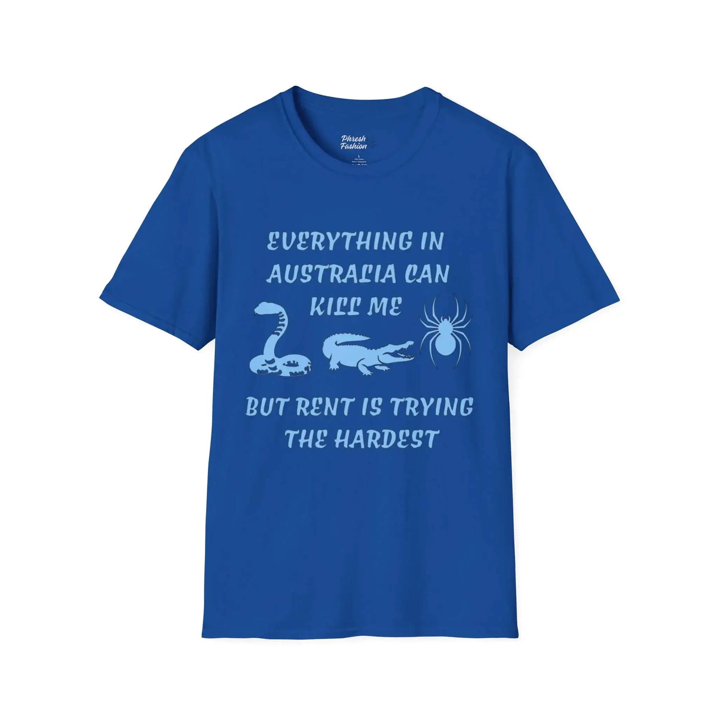Blue Rent Is Trying The Hardest Tee