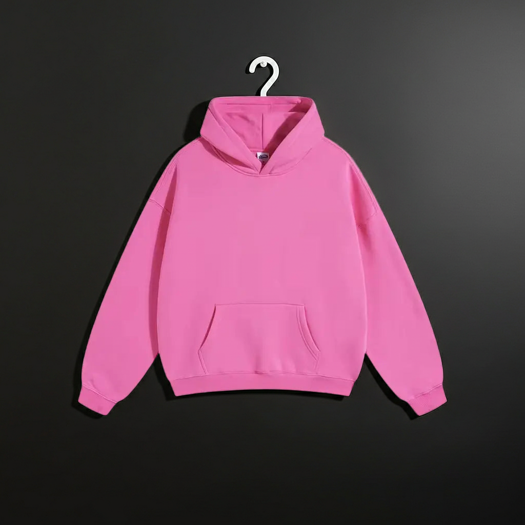 Pink Oversized Hoodie
