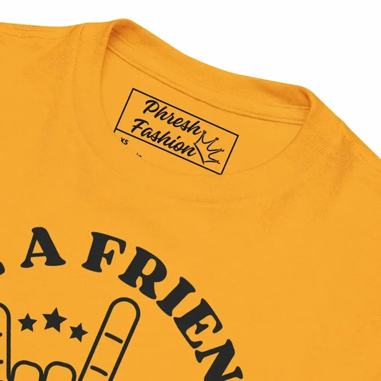 Youth "BE A FRIEND NOT A BULLY" classic orange tee - Phresh Fashion 